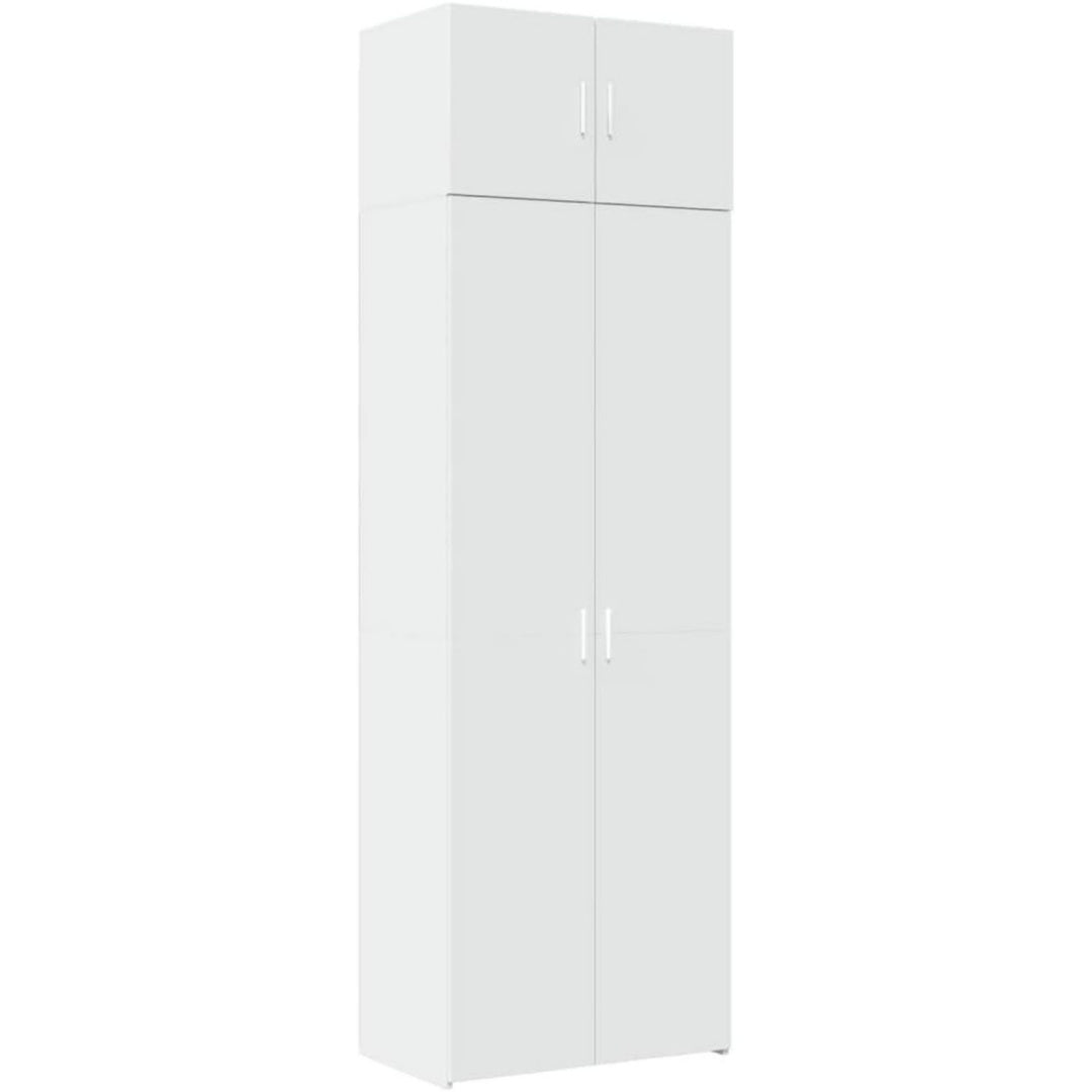 Hochschrank mit den Massen 70 x 42.5 x 225 cm in Weiss