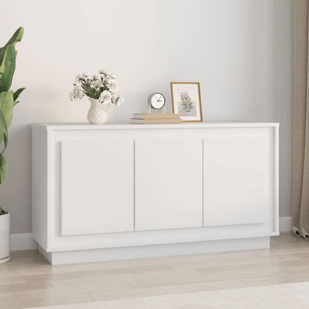 Sideboard mit den Massen 102 x 35 x 55 cm in Weiss
