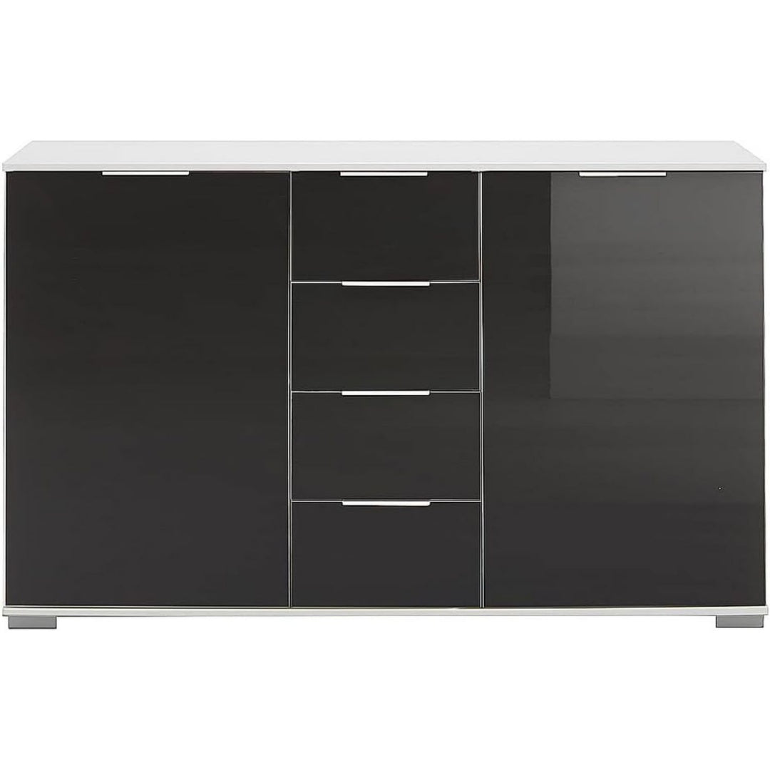 Bei dem Sideboard stehen verstellbare Ablagen im Mittelpunkt