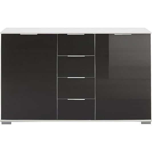 Bei dem Sideboard stehen verstellbare Ablagen im Mittelpunkt