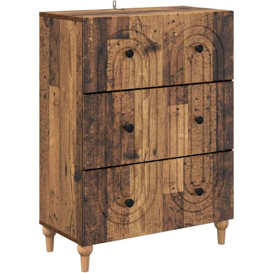 3 Schubladen praegen das Sideboard