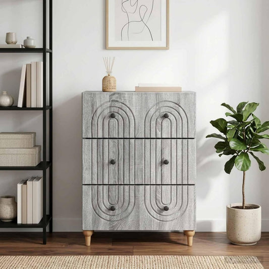 Schubladen an dem Sideboard mit 66 x 34.5 x 90 cm