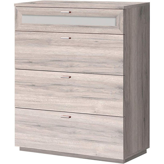 4 Schubladen praegen das Sideboard in Grau