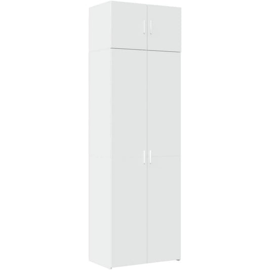 Hochschrank mit den Massen 70 x 42.5 x 225 cm in Weiss
