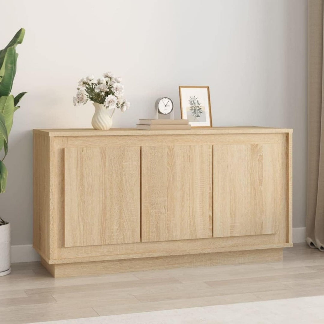 Sideboard mit den Massen 102 x 35 x 55 cm in Eichenbraun