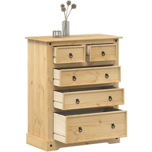 Sideboard mit Metallgriffen und Schubladen