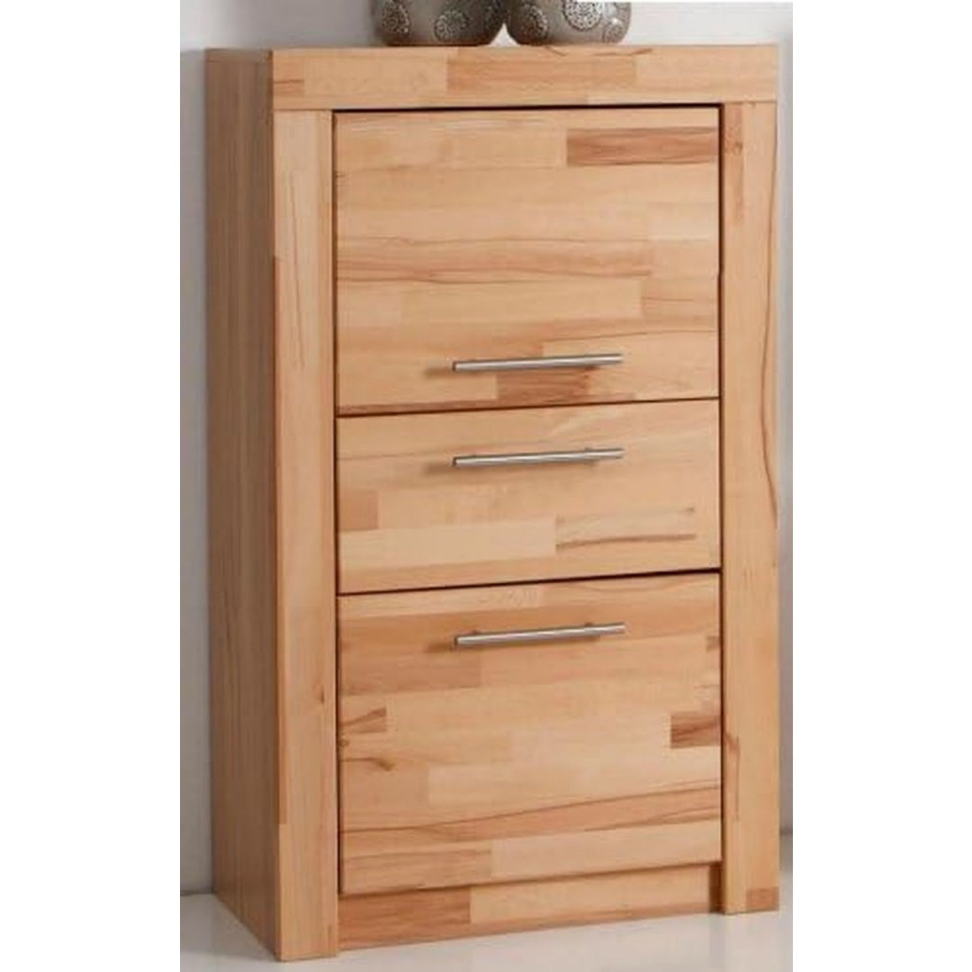 Beschichtete Flaechen und Schubladen an dem Sideboard